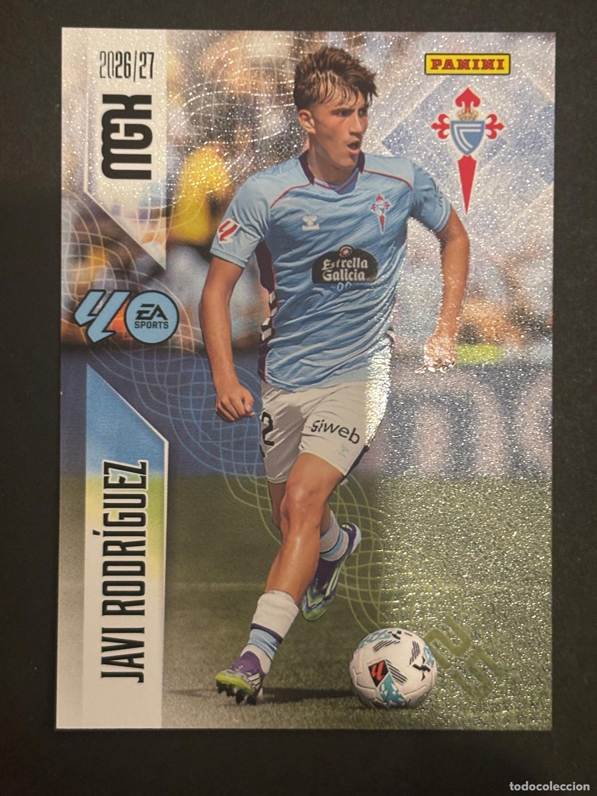 Fu&szlig;ball-Sticker: 114 JAVI RODR&Iacute;GUEZ CELTA MEGACRACKS MGK 26-27 2026-2027 PANINI LIGA
