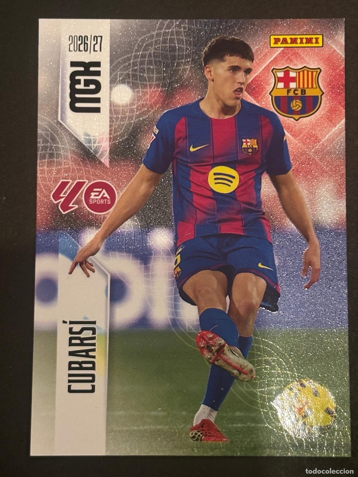 Cromos de Futebol: 78 CUBARS&Iacute; BARCELONA MEGACRACKS MGK 26-27 2026-2027 PANINI LIGA