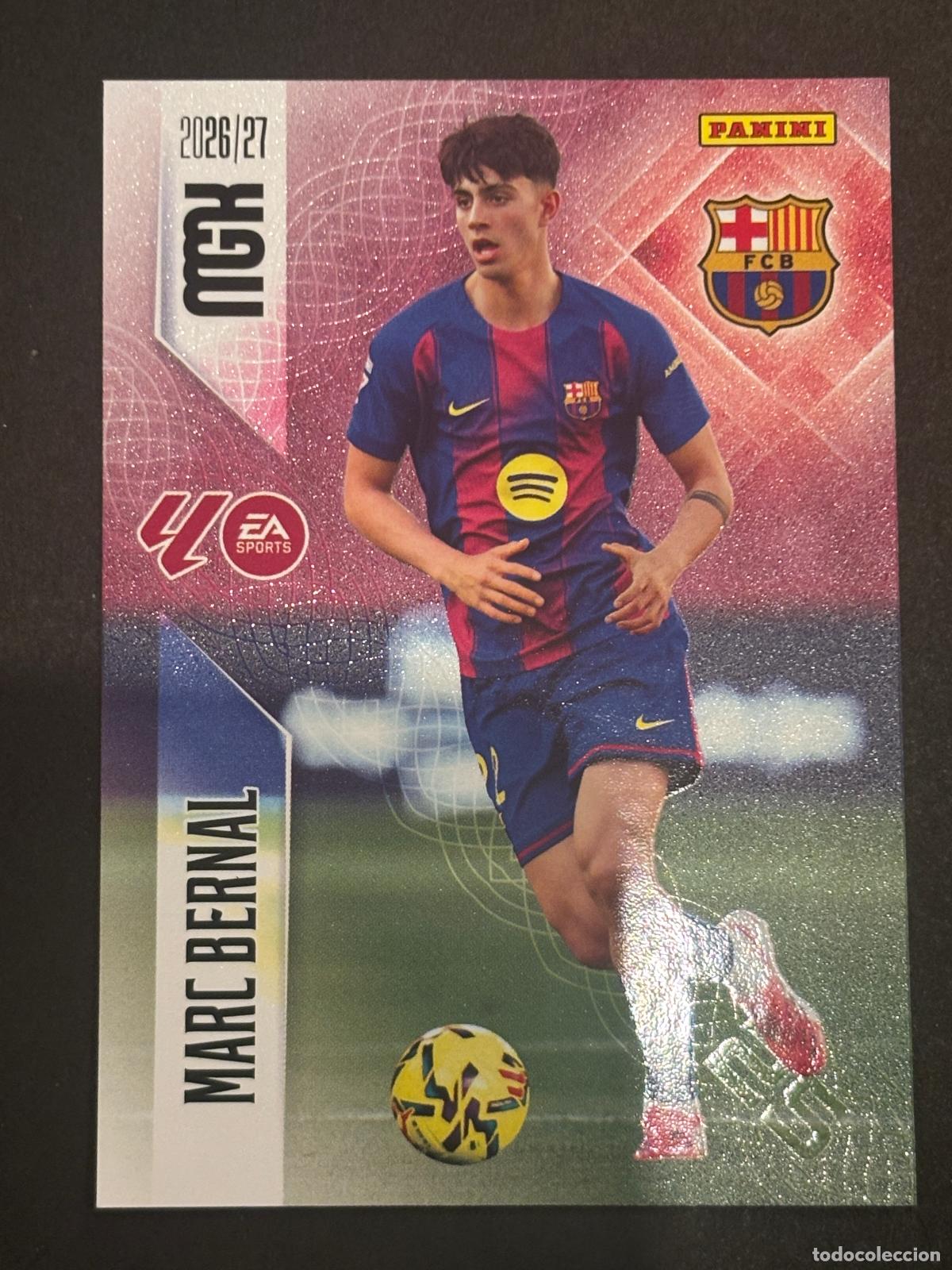 Figurine di Calcio: 83 MARC BERNAL BARCELONA MEGACRACKS MGK 26-27 2026-2027 PANINI LIGA