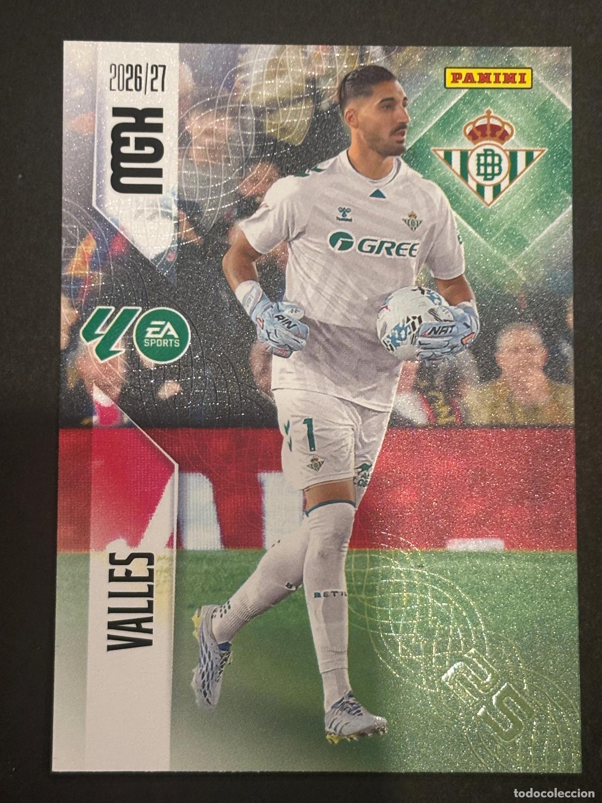 Fu&szlig;ball-Sticker: 92 VALL&Eacute;S BETIS MEGACRACKS MGK 26-27 2026-2027 PANINI LIGA