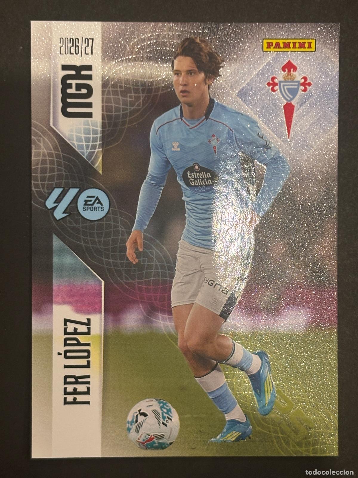 Figurine di Calcio: 121 FER L&Oacute;PEZ CELTA MEGACRACKS MGK 26-27 2026-2027 PANINI LIGA