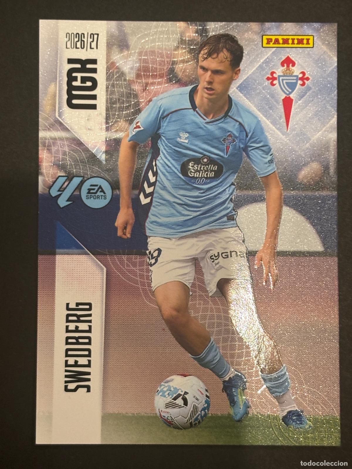 Cromos de Futebol: 122 SWEDBERG CELTA MEGACRACKS MGK 26-27 2026-2027 PANINI LIGA