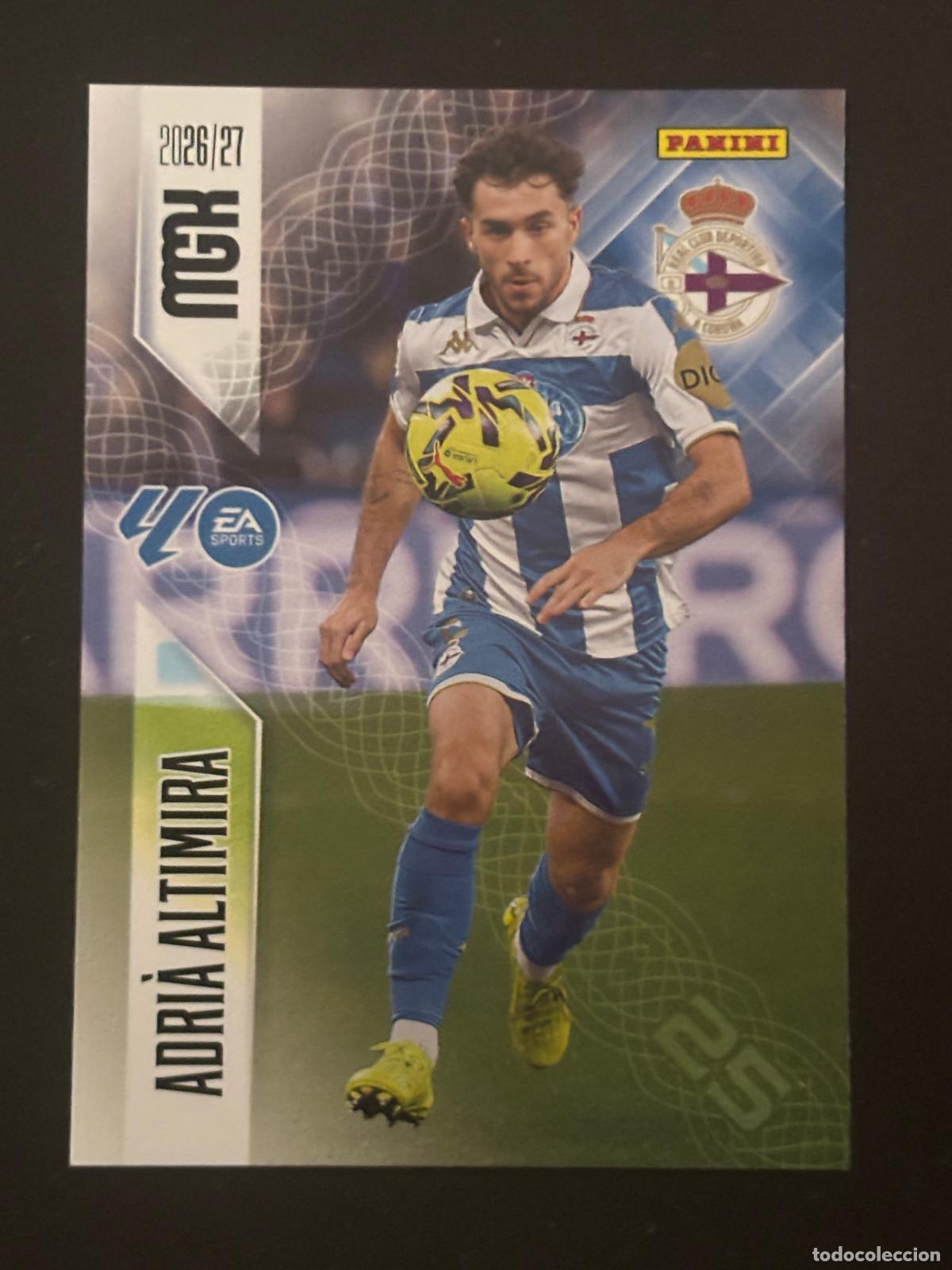 Fu&szlig;ball-Sticker: 130 ADRI&Aacute; ALTIMIRA DEPORTIVO MEGACRACKS MGK 26-27 2026-2027 PANINI LIGA