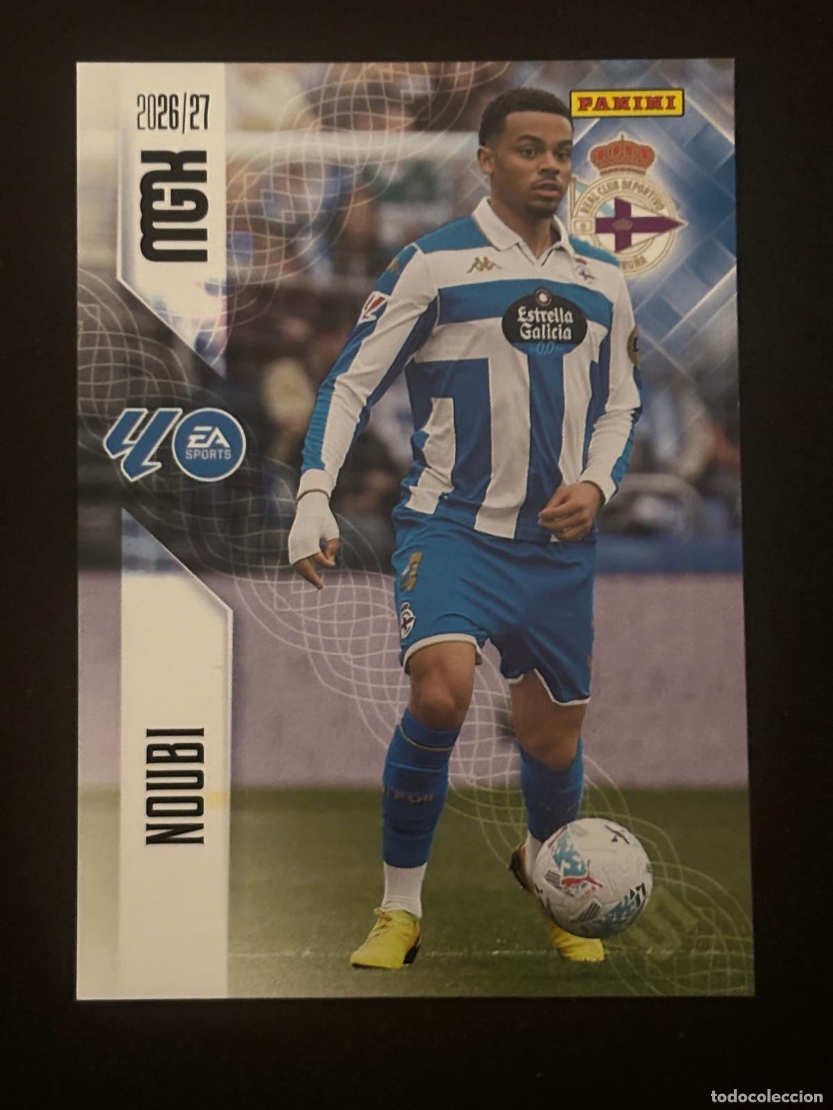 Fu&szlig;ball-Sticker: 132 NOUBI DEPORTIVO MEGACRACKS MGK 26-27 2026-2027 PANINI LIGA