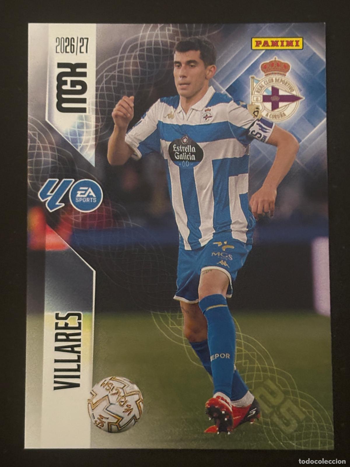 Fu&szlig;ball-Sticker: 136 VILLARES DEPORTIVO MEGACRACKS MGK 26-27 2026-2027 PANINI LIGA