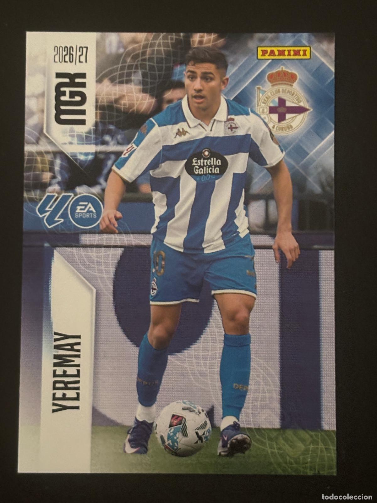 Fu&szlig;ball-Sticker: 142 YEREMAI DEPORTIVO MEGACRACKS MGK 26-27 2026-2027 PANINI LIGA