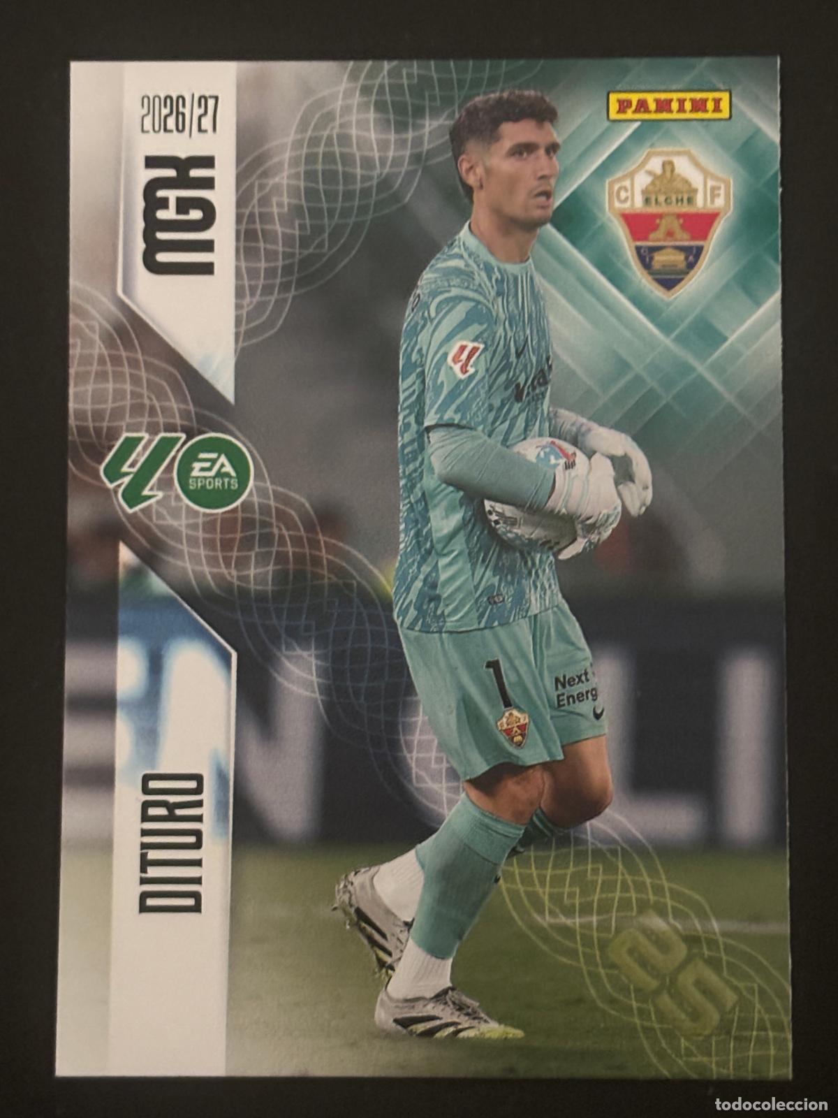 Fu&szlig;ball-Sticker: 146 DITURO ELCHE MEGACRACKS MGK 26-27 2026-2027 PANINI LIGA