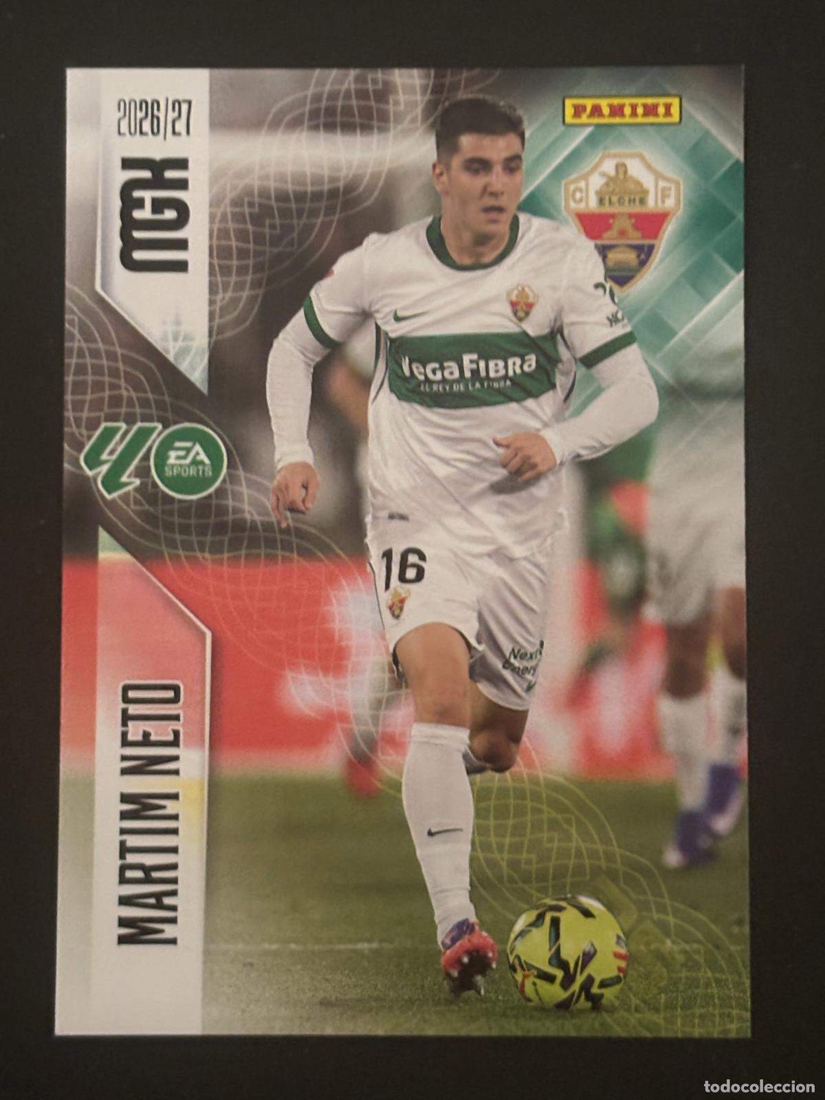 Fu&szlig;ball-Sticker: 155 MARTIM NETO ELCHE MEGACRACKS MGK 26-27 2026-2027 PANINI LIGA