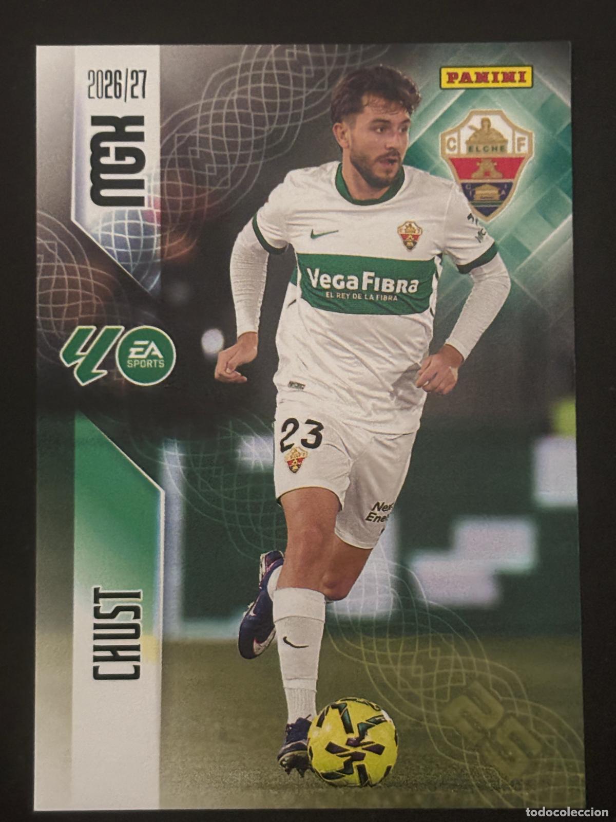 Fu&szlig;ball-Sticker: 149 CHUST ELCHE MEGACRACKS MGK 26-27 2026-2027 PANINI LIGA