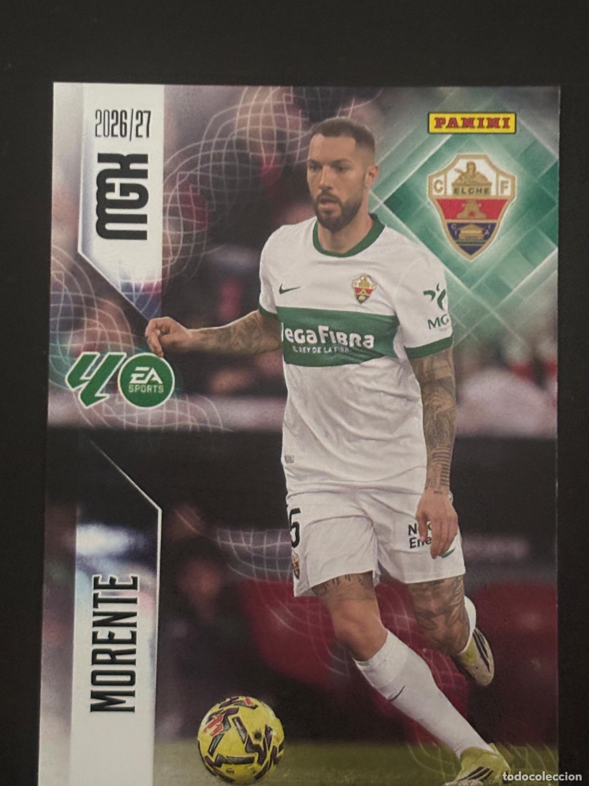 Fu&szlig;ball-Sticker: 158 MORENTE ELCHE MEGACRACKS MGK 26-27 2026-2027 PANINI LIGA