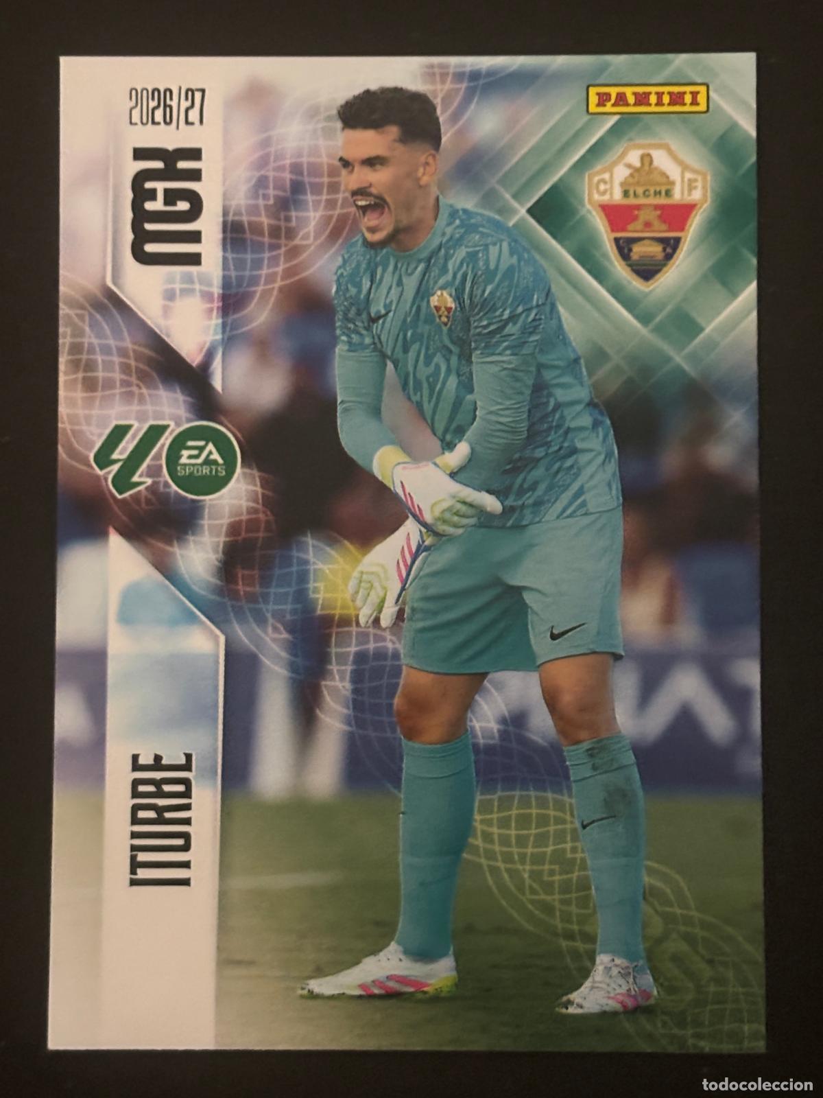 Football Stickers: 147 ITURBE ELCHE 2&ordf; EDICI&Oacute;N MEGACRACKS MGK 26-27 2026-2027 PANINI LIGA