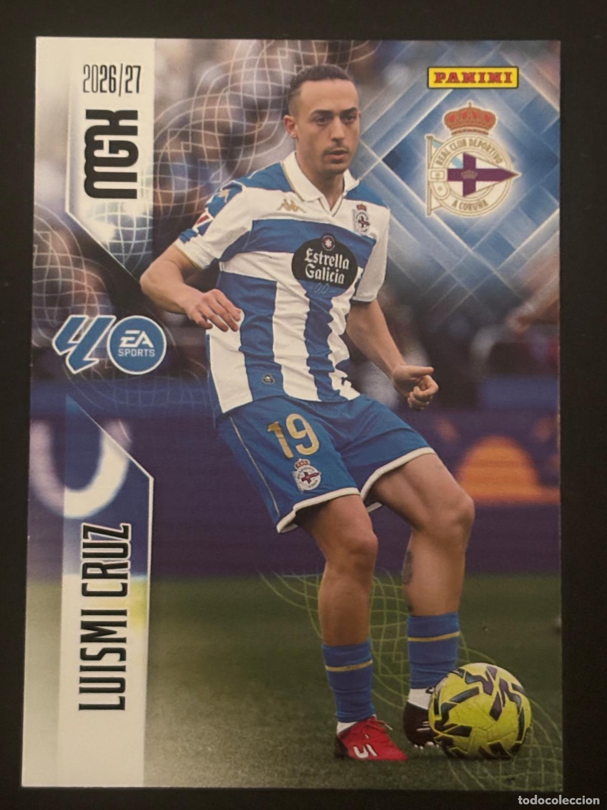Football Stickers: 140 LUISMI CRUZ DEPORTIVO MEGACRACKS MGK 26-27 2026-2027 PANINI LIGA