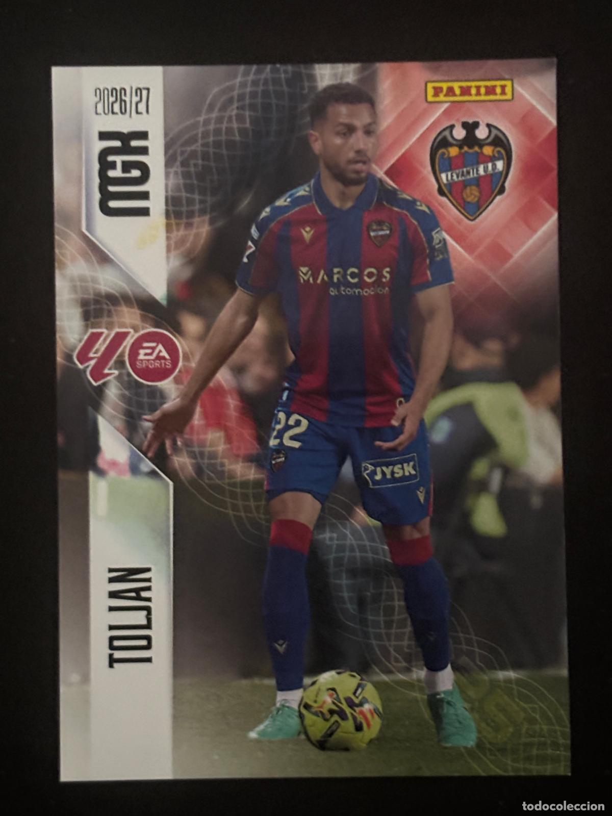 Cromos de Futebol: 202 TOLIAN LEVANTE MEGACRACKS MGK 26-27 2026-2027 PANINI LIGA