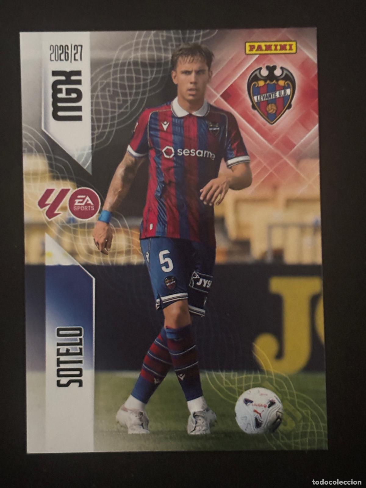 Cromos de Futebol: 209 HUGO SOTELO LEVANTE 2&ordf; EDICI&Oacute;N MEGACRACKS MGK 26-27 2026-2027 PANINI LIGA
