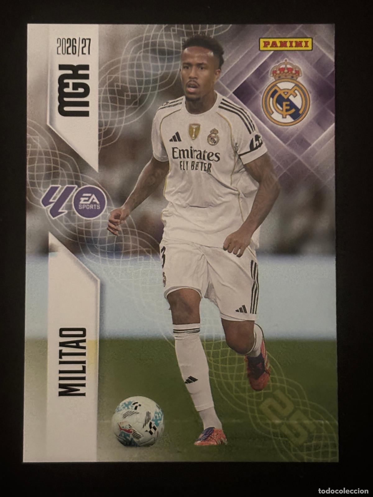 Cromos de Futebol: 221 MILITAO REAL MADRID MEGACRACKS MGK 26-27 2026-2027 PANINI LIGA