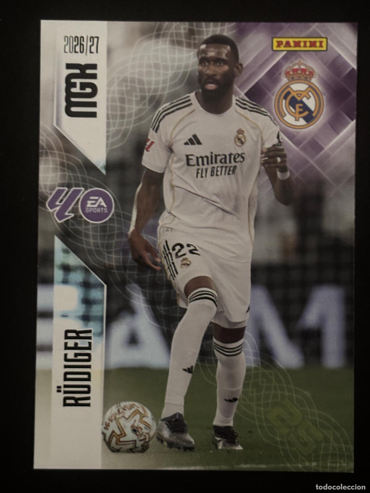 Cromos de Futebol: 223 RUDIGER REAL MADRID MEGACRACKS MGK 26-27 2026-2027 PANINI LIGA