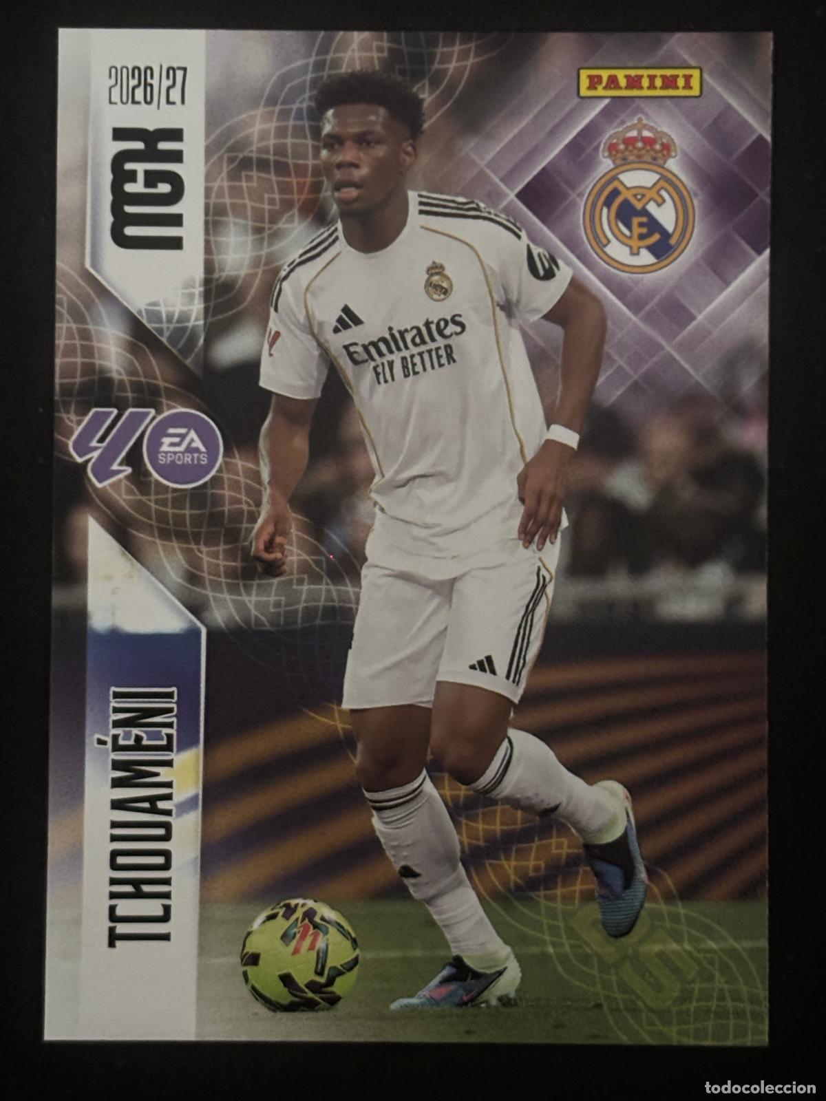 Cromos de Futebol: 225 TCHOUAMENI REAL MADRID MEGACRACKS MGK 26-27 2026-2027 PANINI LIGA