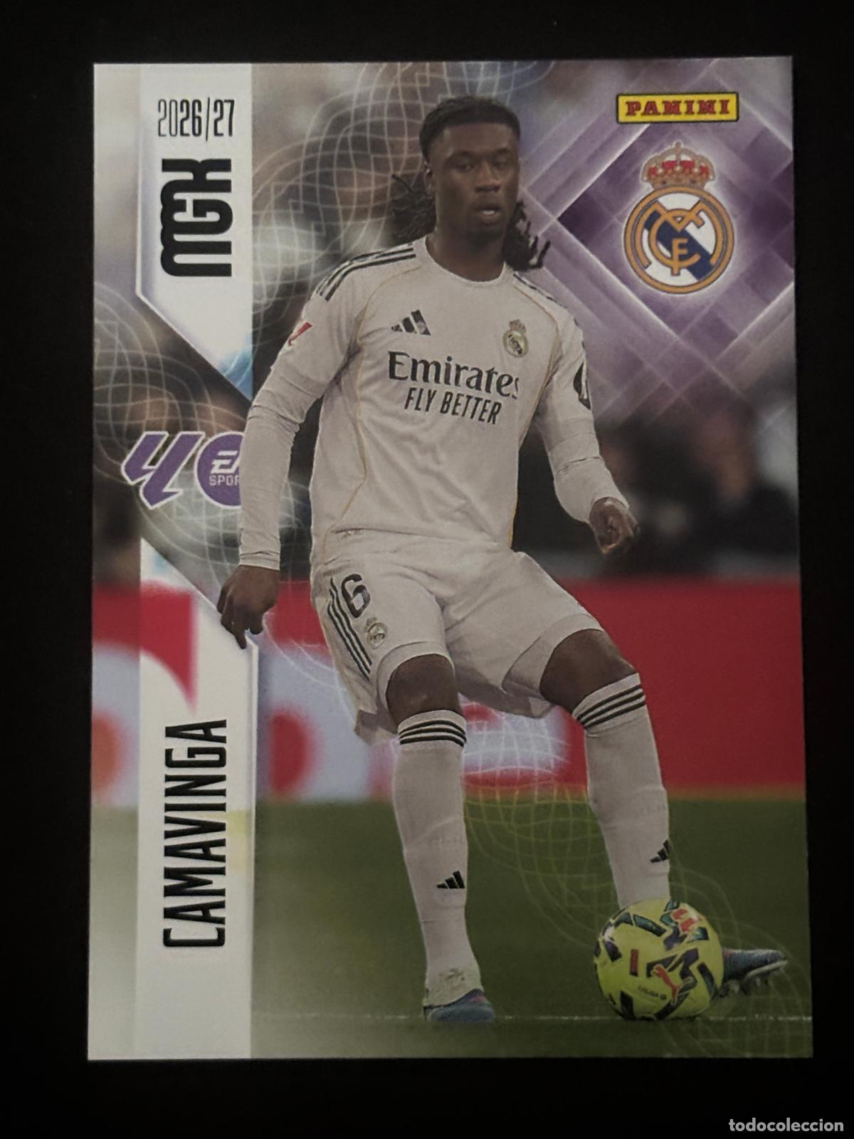 Cromos de Futebol: 227 CAMAVINGA REAL MADRID MEGACRACKS MGK 26-27 2026-2027 PANINI LIGA