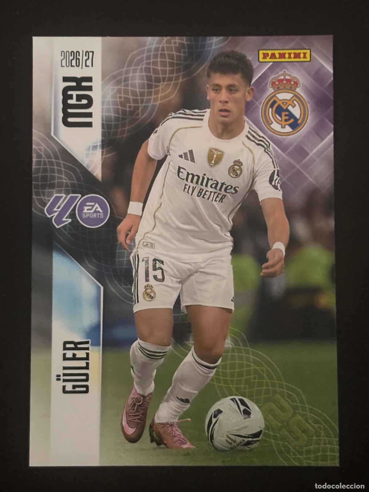 Cromos de Futebol: 229 GULER REAL MADRID MEGACRACKS MGK 26-27 2026-2027 PANINI LIGA
