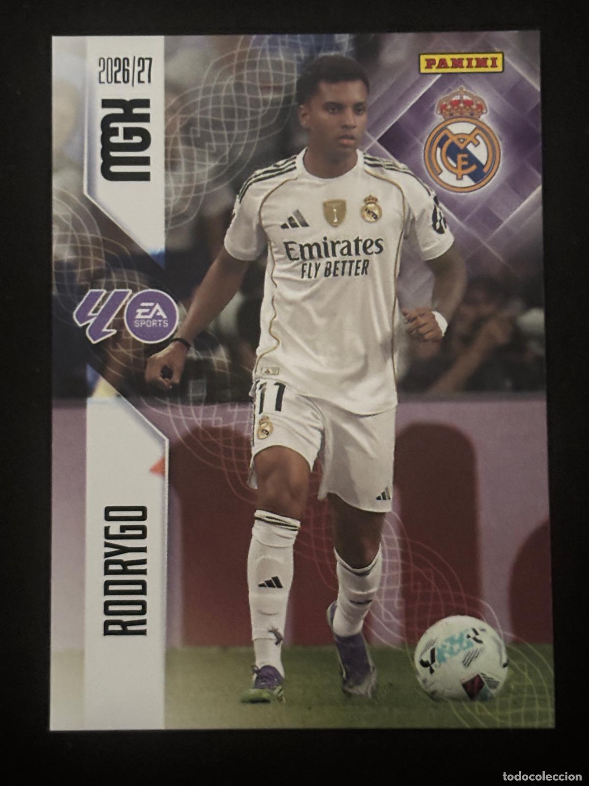 Cromos de Futebol: 231 RODRYGO REAL MADRID MEGACRACKS MGK 26-27 2026-2027 PANINI LIGA