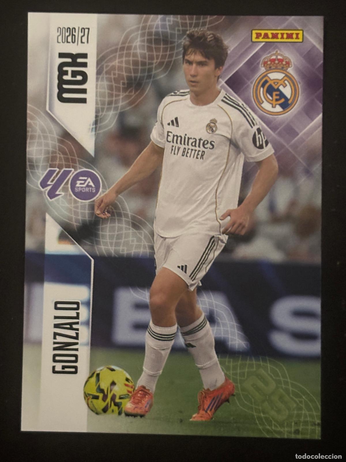 Cromos de Futebol: 233 GONZALO REAL MADRID MEGACRACKS MGK 26-27 2026-2027 PANINI LIGA