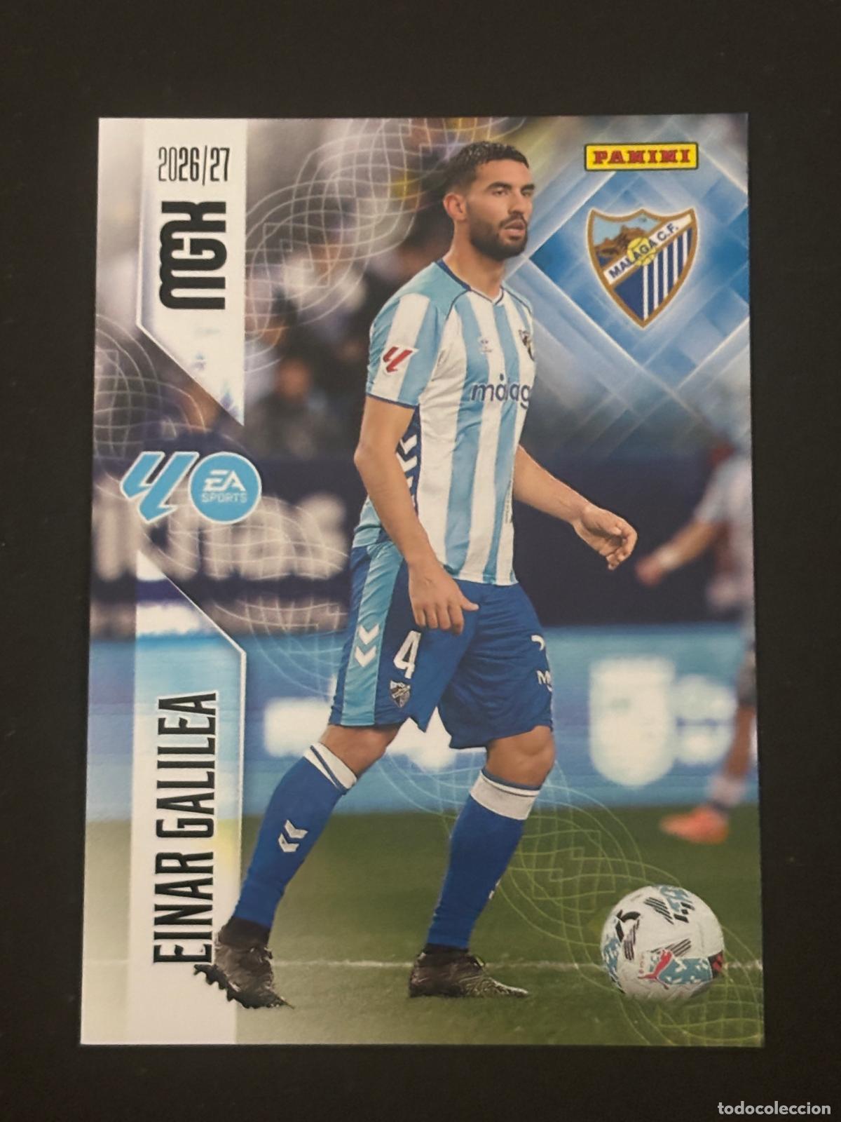Cromos de Futebol: 241 EINAR GALILEA M&Aacute;LAGA MEGACRACKS MGK 26-27 2026-2027 PANINI LIGA