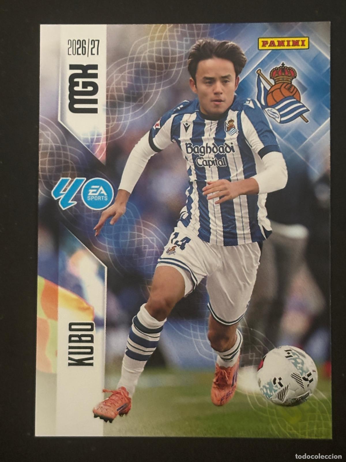 Cromos de Futebol: 323 KUBO REAL SOCIEDAD MEGACRACKS MGK 26-27 2026-2027 PANINI LIGA