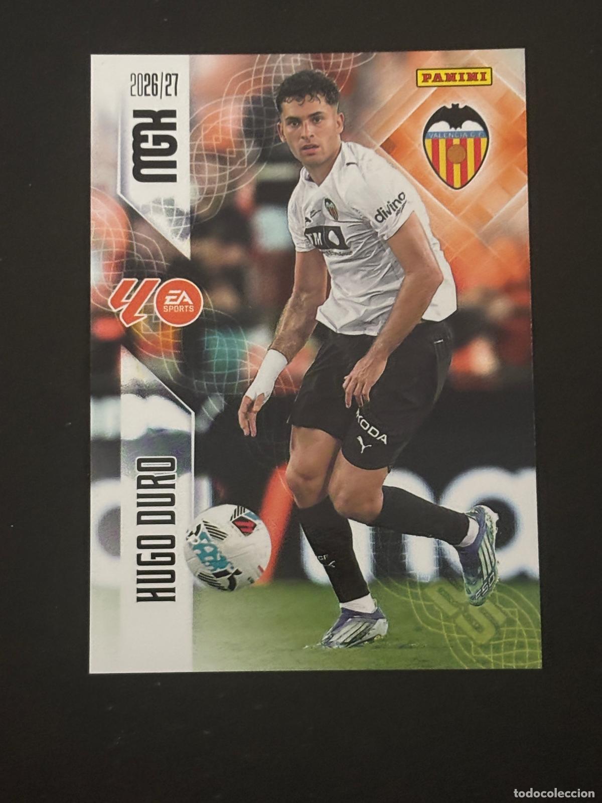 Cromos de Futebol: 358 HUGO DURO VALENCIA MEGACRACKS MGK 26-27 2026-2027 PANINI LIGA