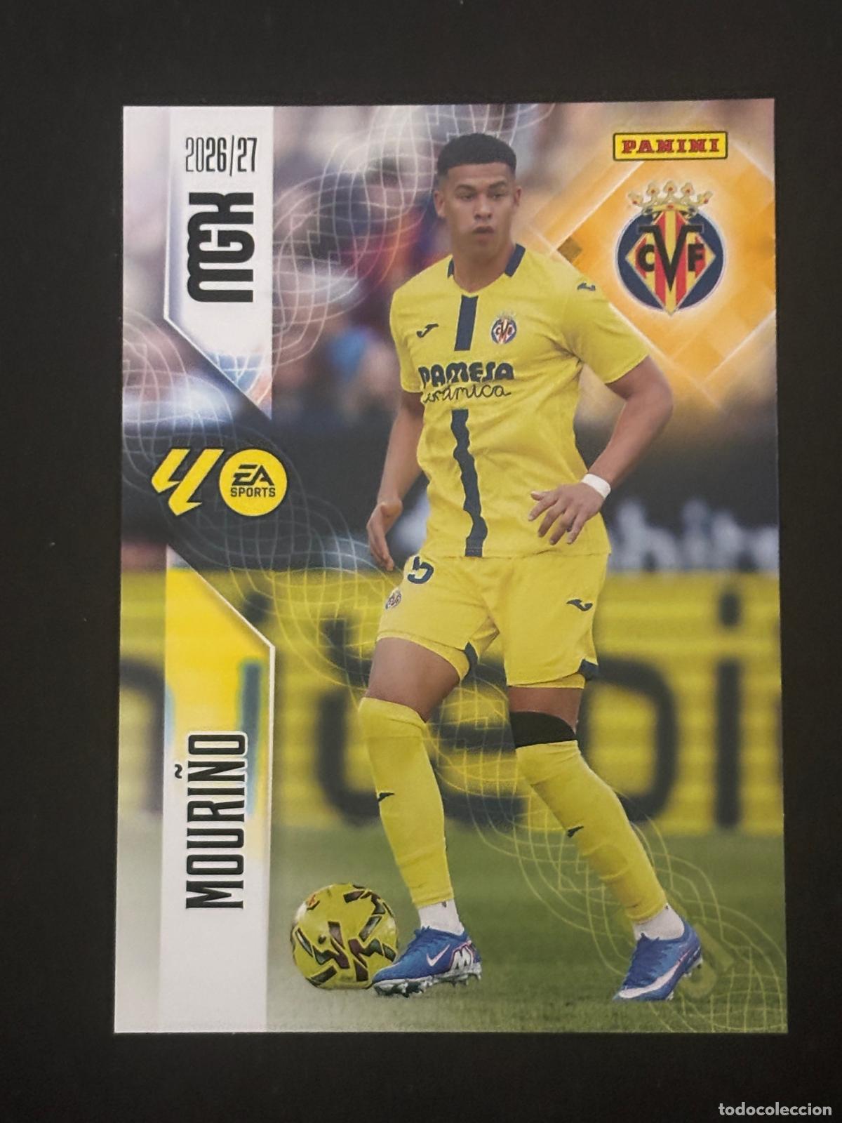 Cromos de Futebol: 364 MOURI&Ntilde;O VILLARREAL MEGACRACKS MGK 26-27 2026-2027 PANINI LIGA