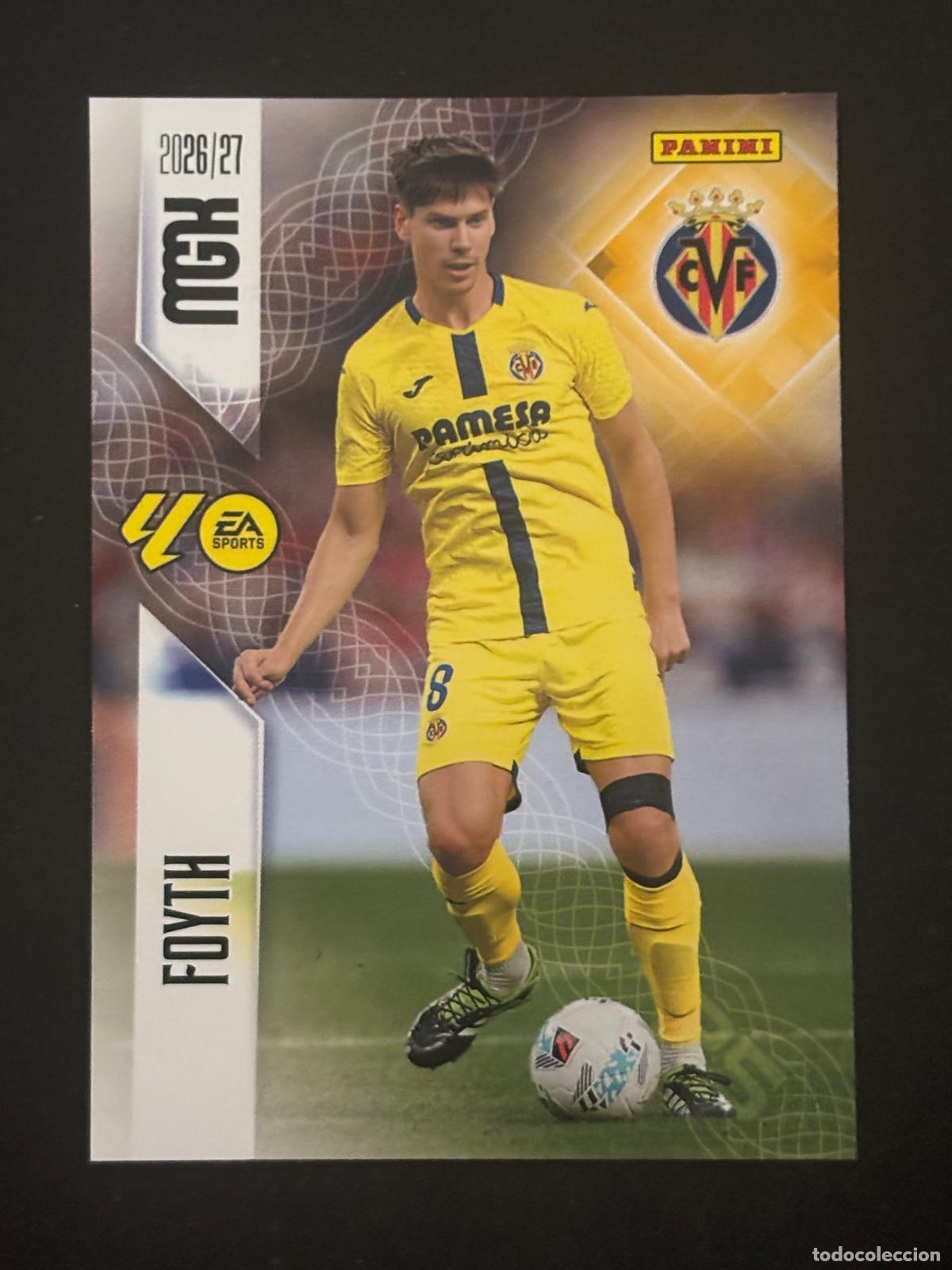 Cromos de Futebol: 366 FOYTH VILLARREAL MEGACRACKS MGK 26-27 2026-2027 PANINI LIGA