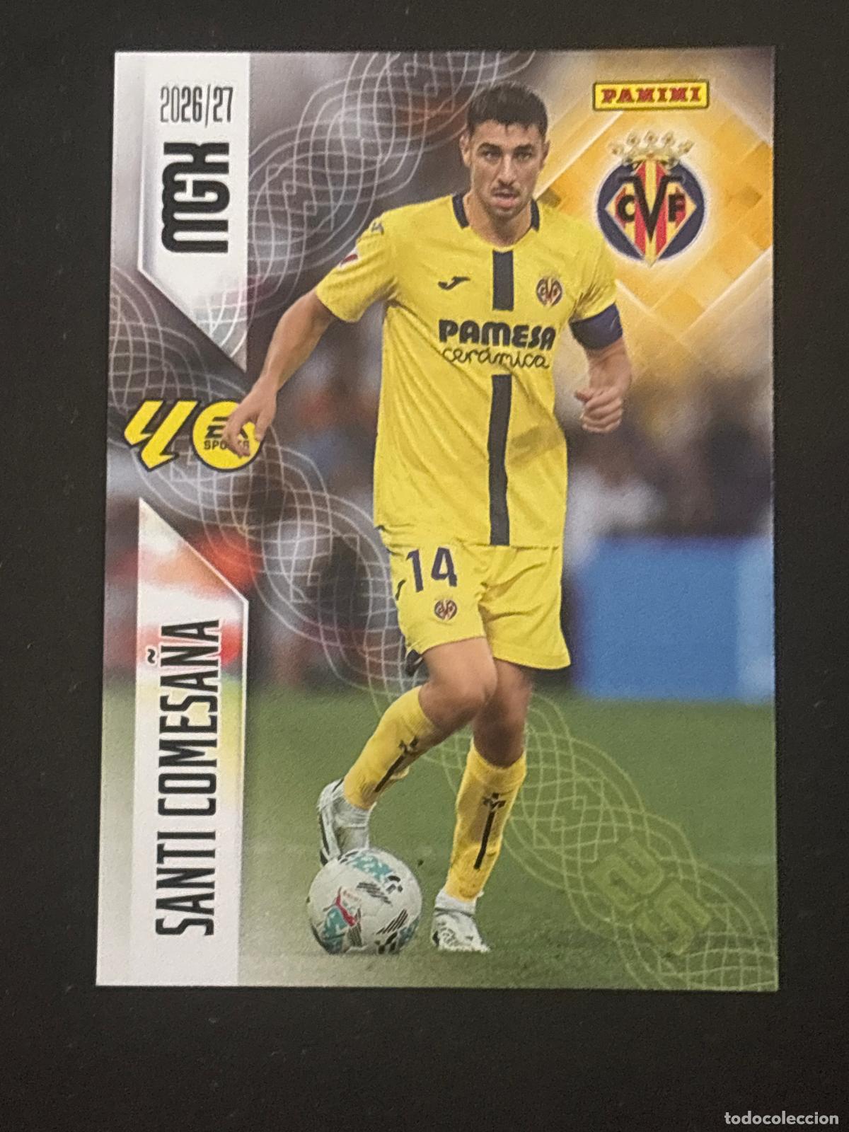 Cromos de f&uacute;tbol: 370 SANTI COMESA&Ntilde;A VILLARREAL MEGACRACKS MGK 26-27 2026-2027 PANINI LIGA