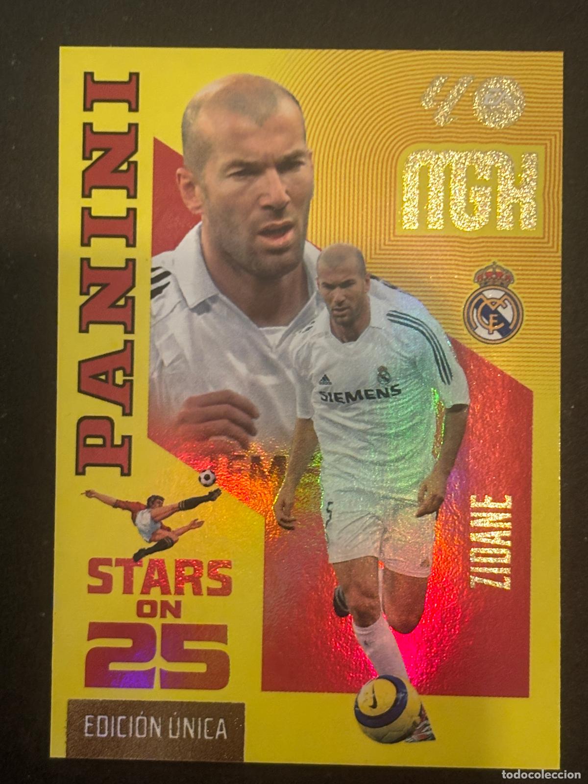 Cromos de f&uacute;tbol: 430 ZIDANE STARS ON 25 MEGACRACKS MGK 26-27 2026-2027 PANINI LIGA