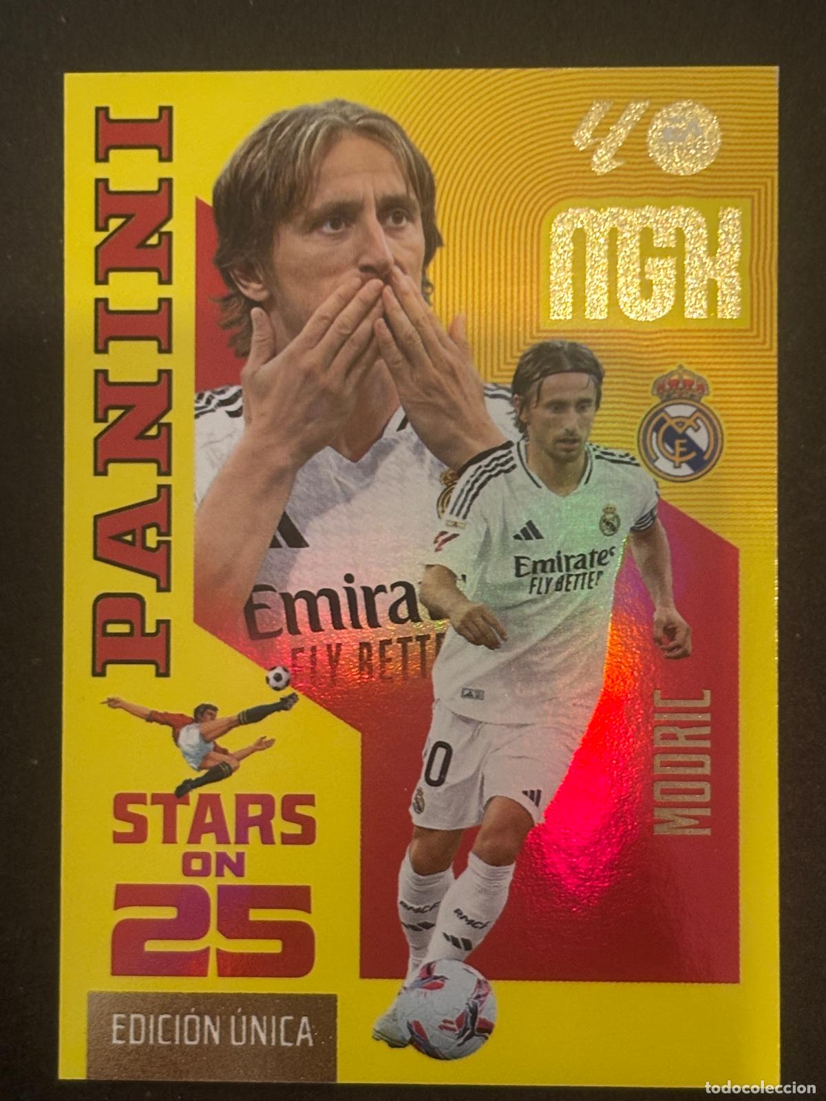 Cromos de f&uacute;tbol: 445 MODRIC STARS ON 25 MEGACRACKS MGK 26-27 2026-2027 PANINI LIGA
