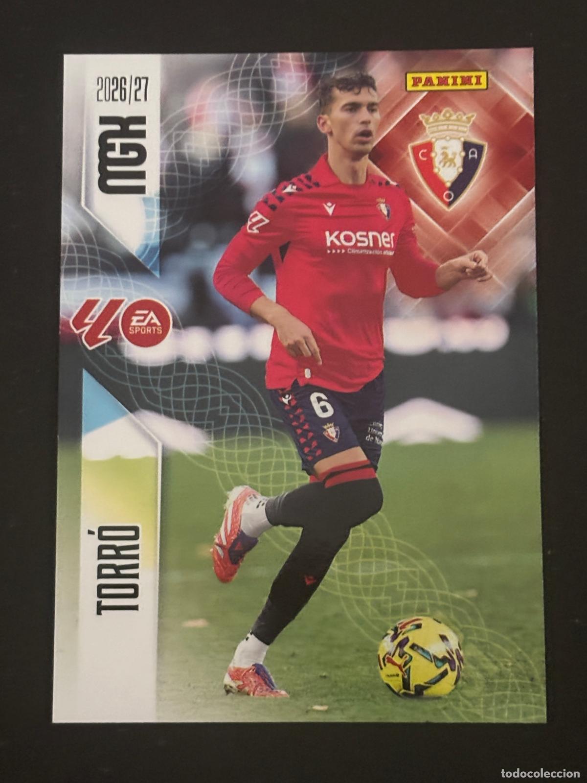 Cromos de f&uacute;tbol: 262 TORR&Oacute; OSASUNA MEGACRACKS MGK 26-27 2026-2027 PANINI LIGA