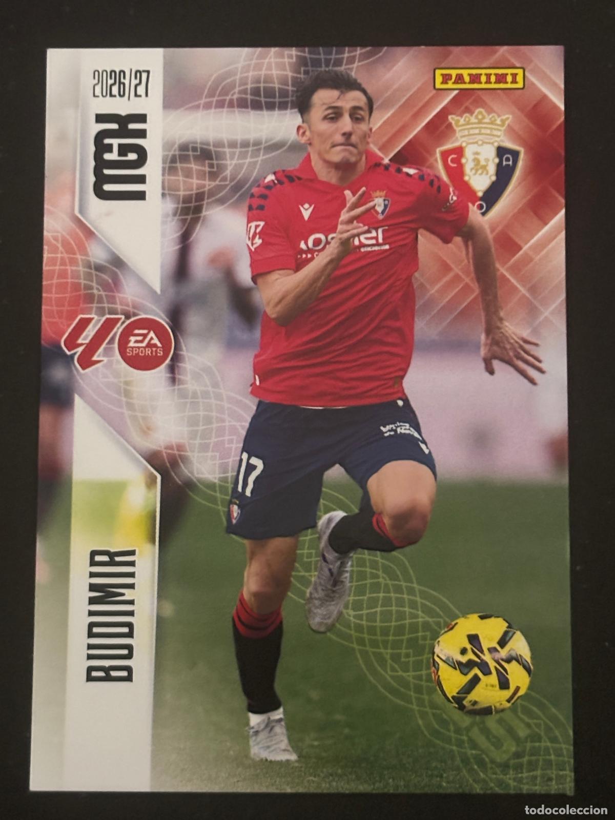 Cromos de f&uacute;tbol: 270 BUDIMIR OSASUNA MEGACRACKS MGK 26-27 2026-2027 PANINI LIGA