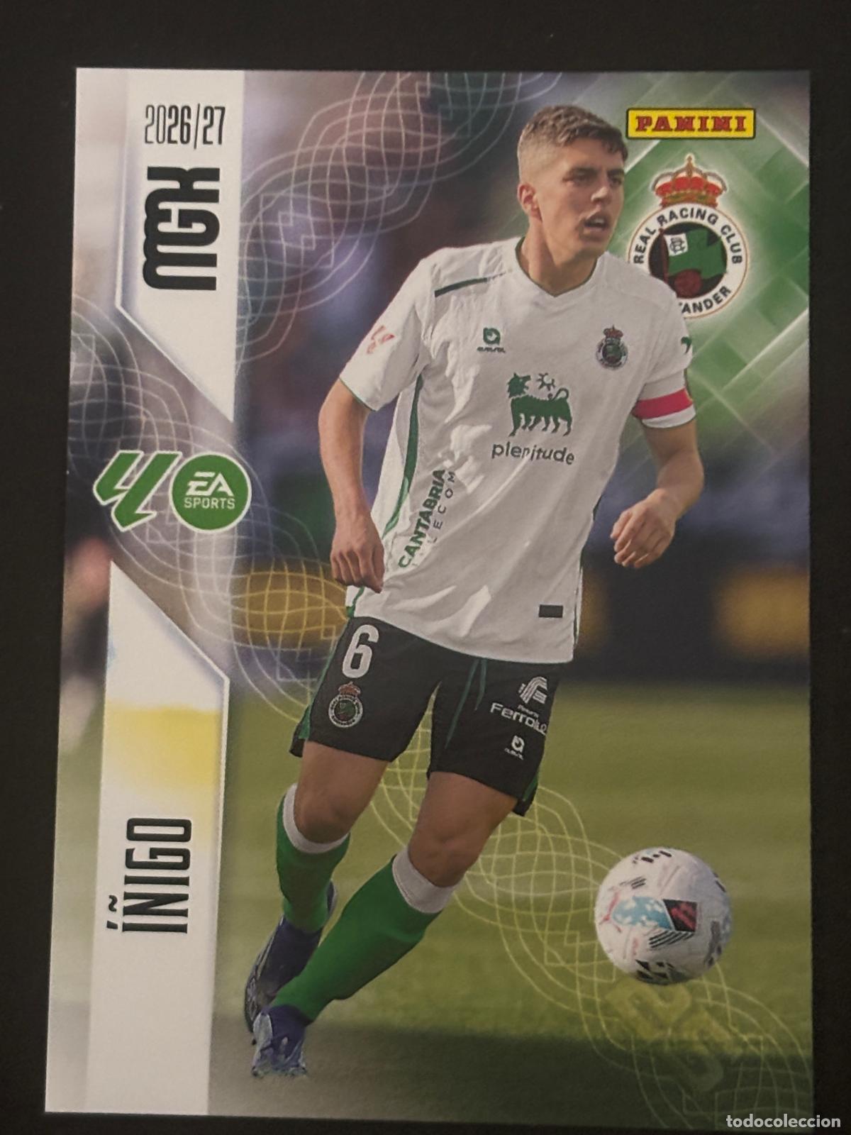 Football Stickers: 282 &Iacute;&Ntilde;IGO RACING MEGACRACKS MGK 26-27 2026-2027 PANINI LIGA