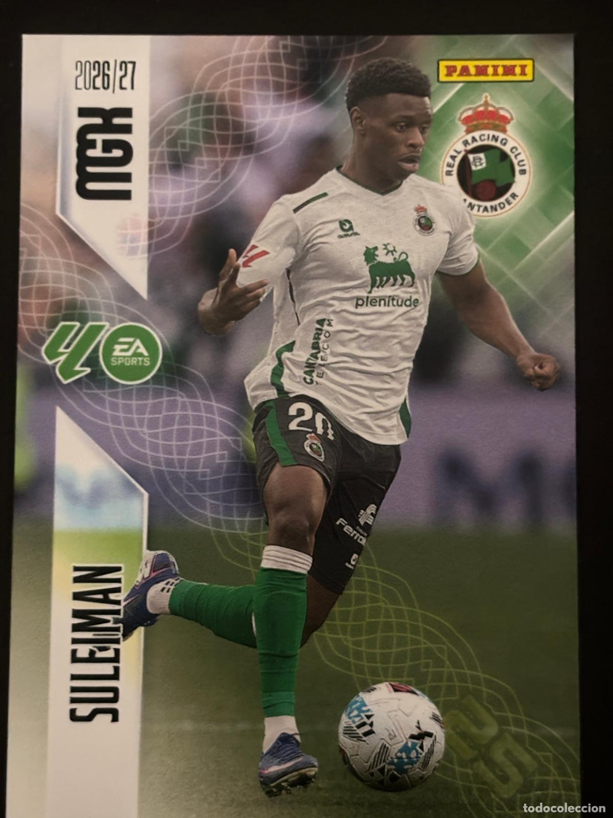 Football Stickers: 284 SULEIMAN RACING MEGACRACKS MGK 26-27 2026-2027 PANINI LIGA