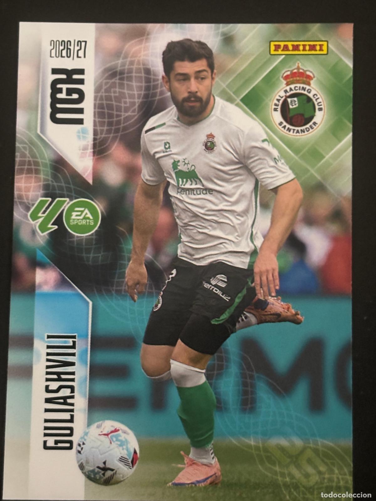 Football Stickers: 286 GULIASHVILI RACING MEGACRACKS MGK 26-27 2026-2027 PANINI LIGA