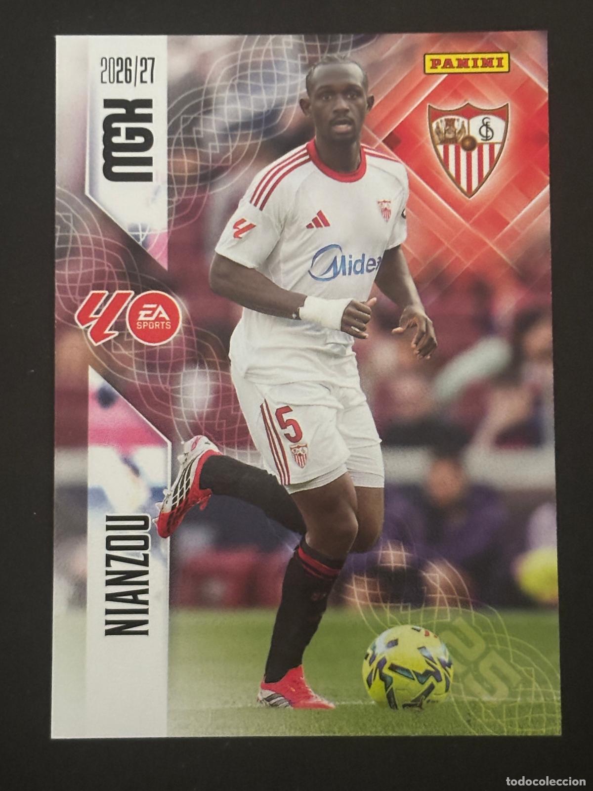 Football Stickers: 331 NIANZOU SEVILLA MEGACRACKS MGK 26-27 2026-2027 PANINI LIGA
