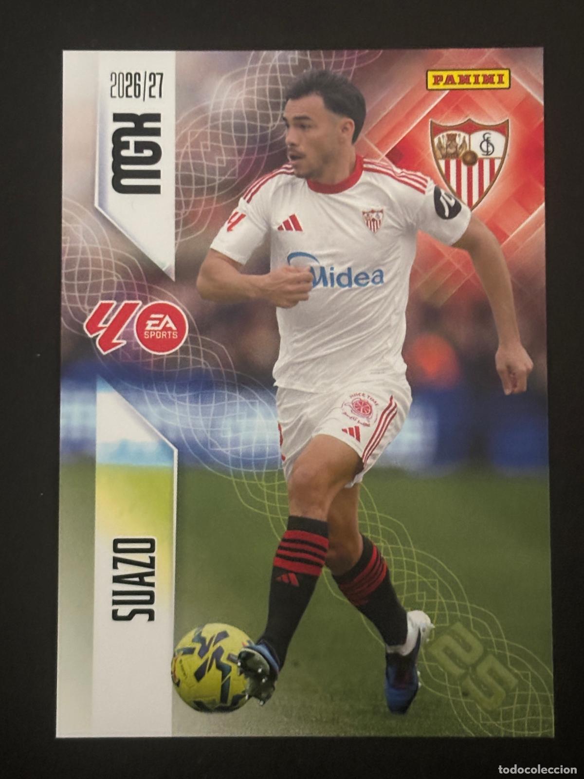 Football Stickers: 333 SUAZO SEVILLA MEGACRACKS MGK 26-27 2026-2027 PANINI LIGA