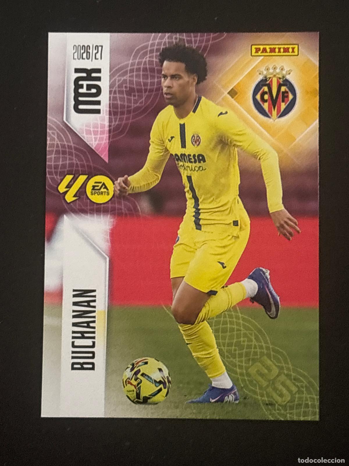Football Stickers: 374 BUCHANAN VILLARREAL MEGACRACKS MGK 26-27 2026-2027 PANINI LIGA