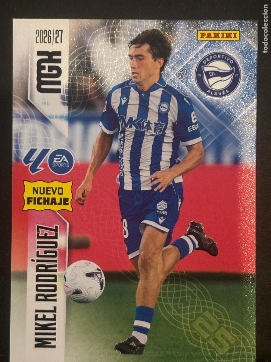 Fu&szlig;ball-Sticker: 456 MIKEL RODR&Iacute;GUEZ ALAVES NUEVOS FICHAJES 2&ordf; EDICI&Oacute;N MEGACRACKS MGK 26-27 2026-2027