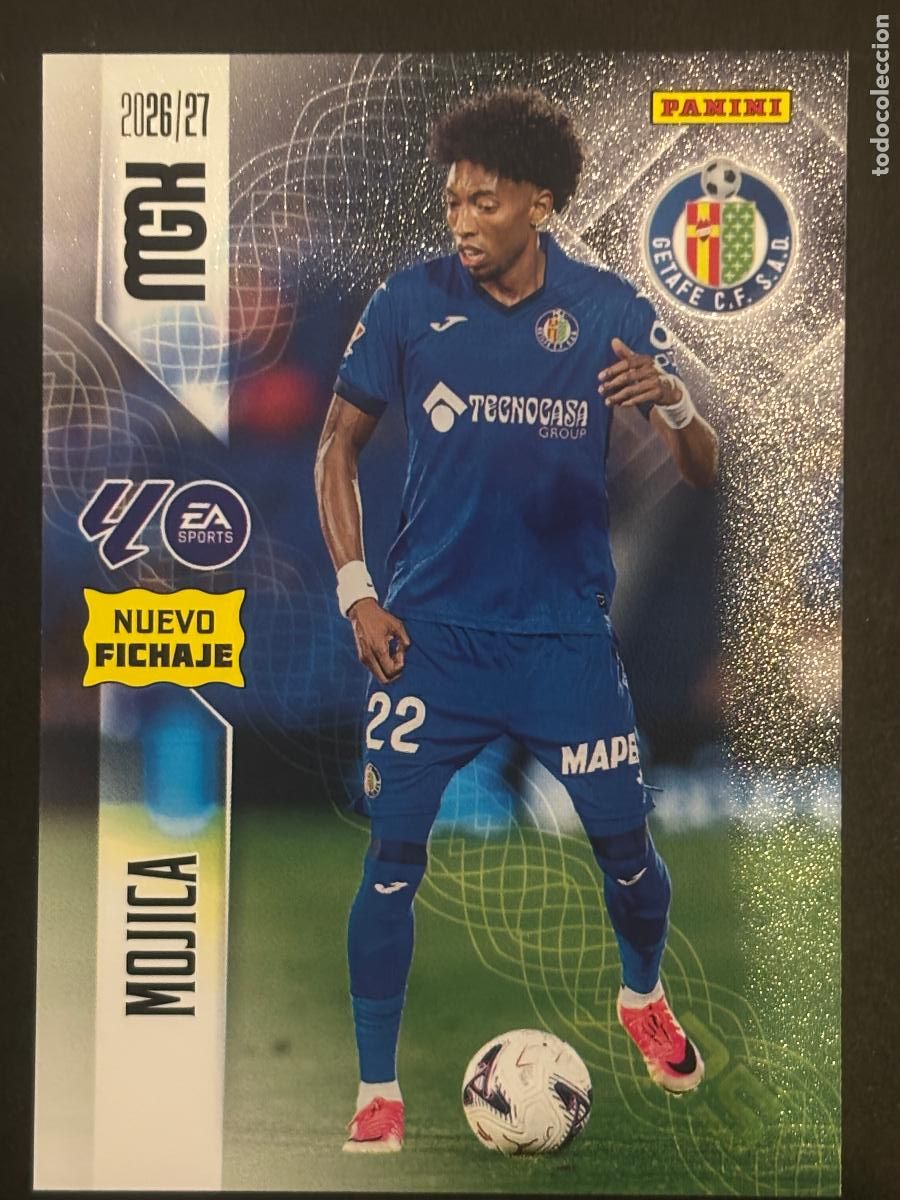 Football Stickers: 462 MOJICA GETAFE NUEVOS FICHAJES 2&ordf; EDICI&Oacute;N MEGACRACKS MGK 26-27 2026-2027 PANINI LIGA