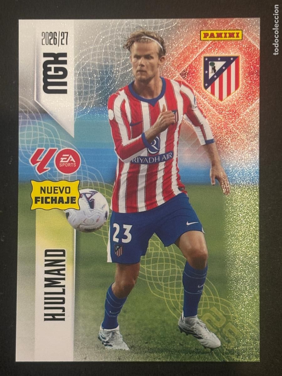 Football Stickers: 469 HJULMAND AT MADRID NUEVOS FICHAJES 2&ordf; EDICI&Oacute;N MEGACRACKS MGK 26-27 2026-2027