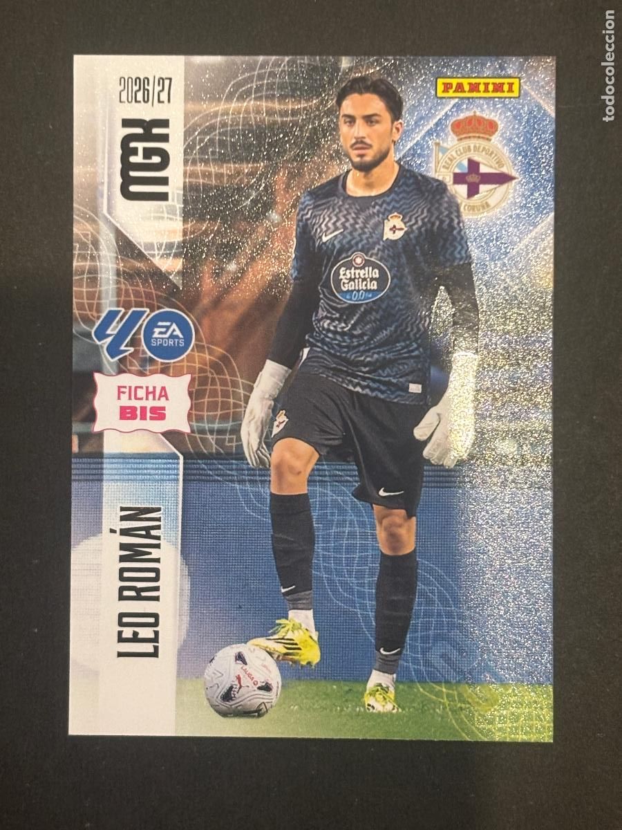 Football Stickers: 129BIS LEO ROM&Aacute;N DEPORTIVO 2&ordf; EDICI&Oacute;N MEGACRACKS MGK 26-27 2026-2027 PANINI LIGA