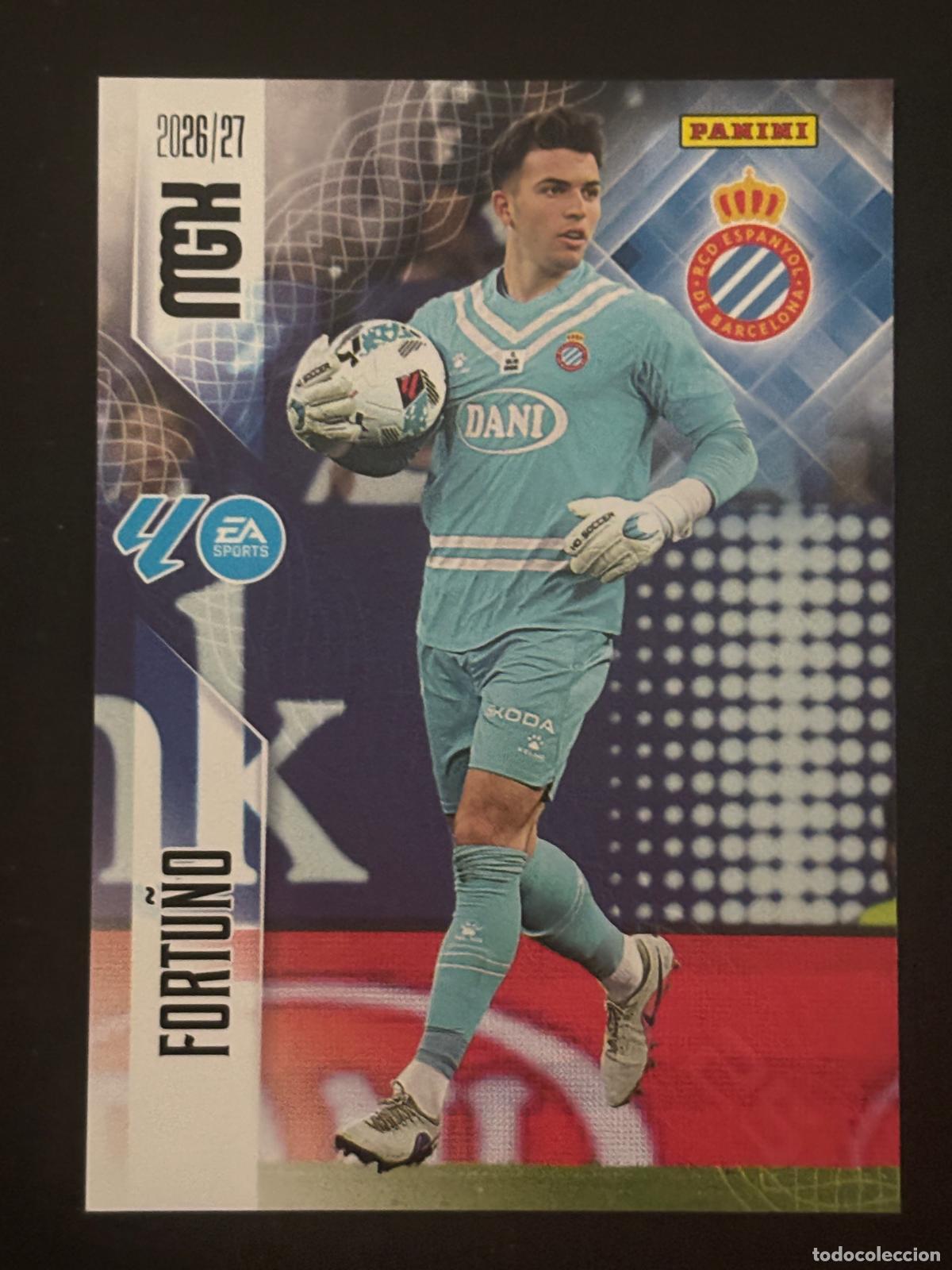 Football Stickers: 165 FORTU&Ntilde;O ESPANYOL MEGACRACKS MGK 26-27 2026-2027 PANINI LIGA