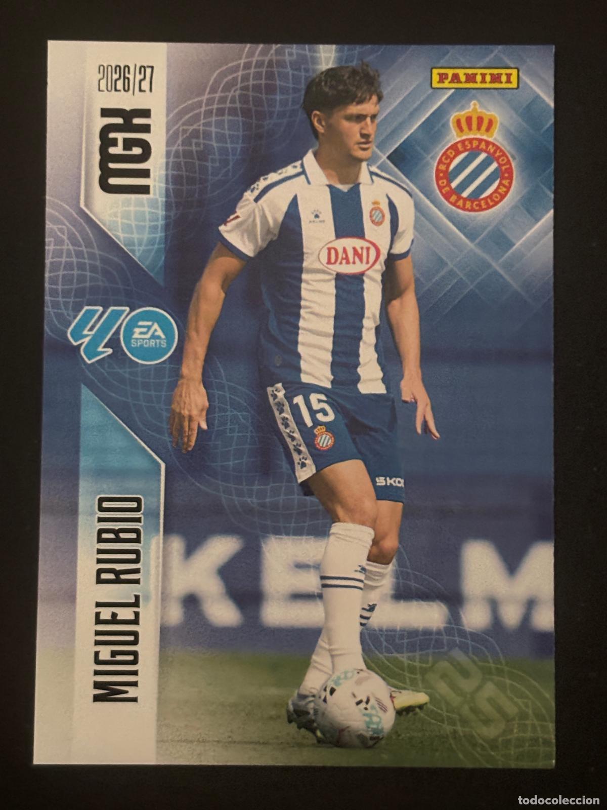 Football Stickers: 170 MIGUEL RUBIO ESPANYOL MEGACRACKS MGK 26-27 2026-2027 PANINI LIGA