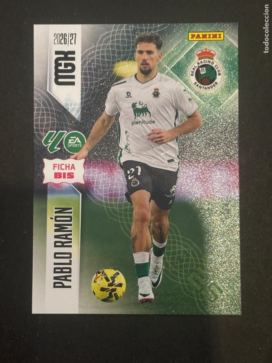 Football Stickers: 275BIS PABLO RAM&Oacute;N RACING 2&ordf; EDICI&Oacute;N MEGACRACKS MGK 26-27 2026-2027 PANINI LIGA