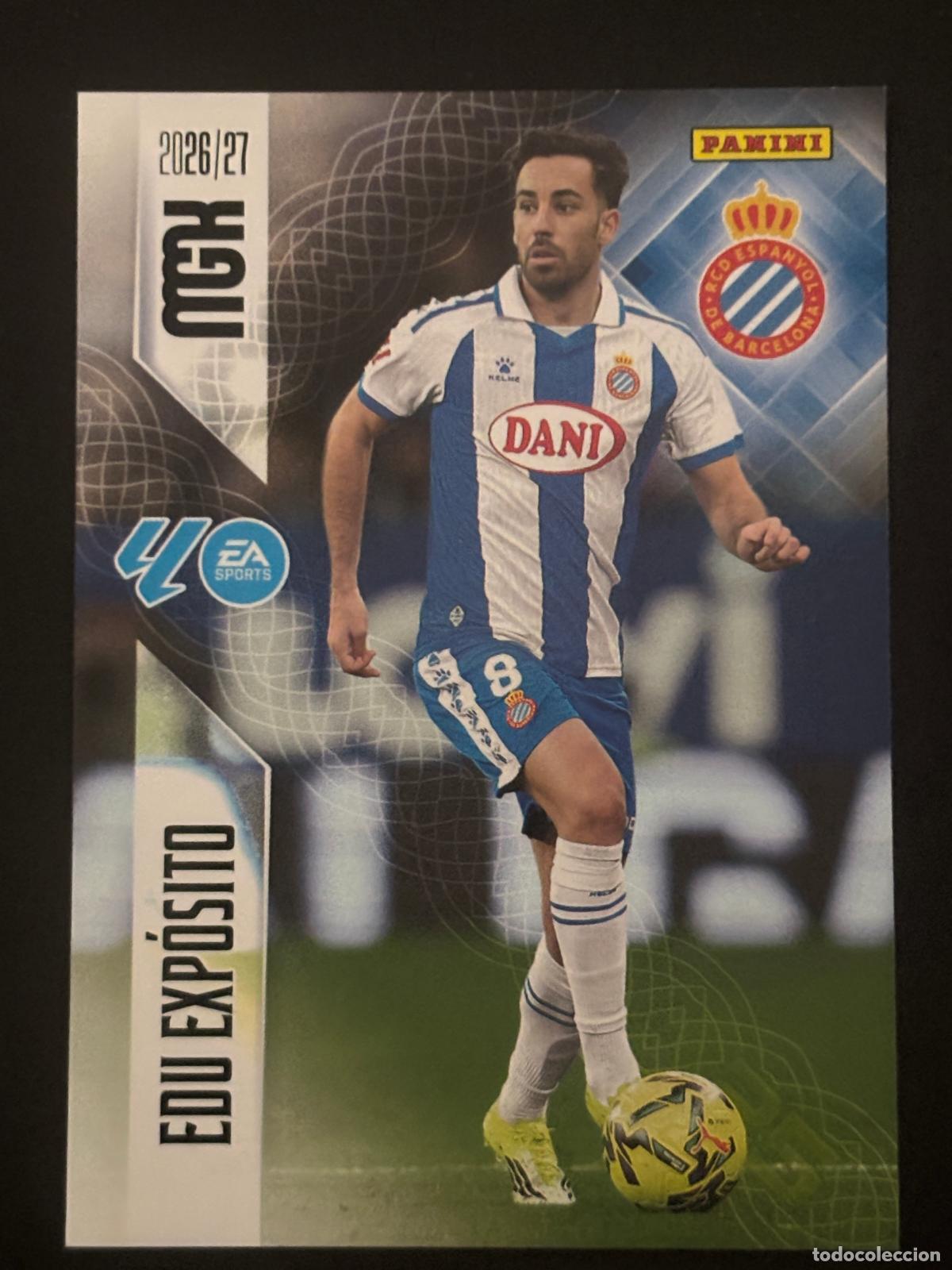 Cromos de Futebol: 174 EDU EXP&Oacute;SITO ESPANYOL MEGACRACKS MGK 26-27 2026-2027 PANINI LIGA