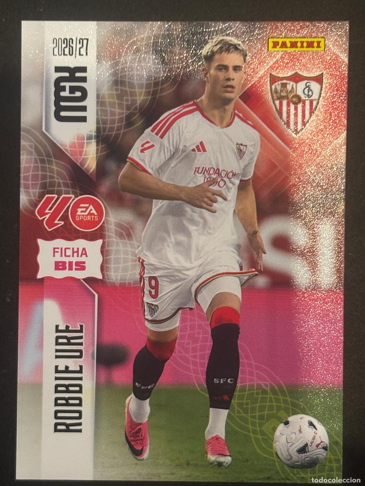 Football Stickers: 341BIS ROBBIE URE SEVILLA MEGACRACKS MGK 26-27 2026-2027 PANINI LIGA